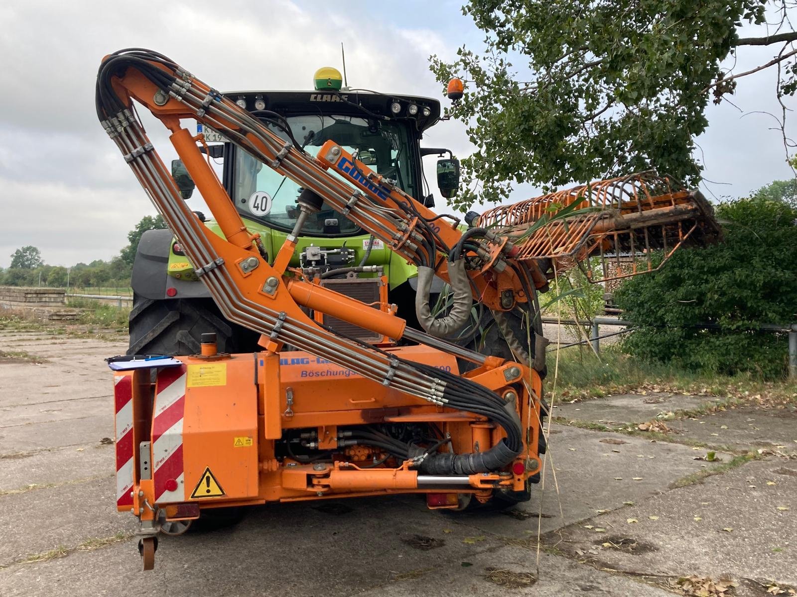 Böschungsmähgerät des Typs Mulag GHA600, Gebrauchtmaschine in Wiedemar (Bild 1)