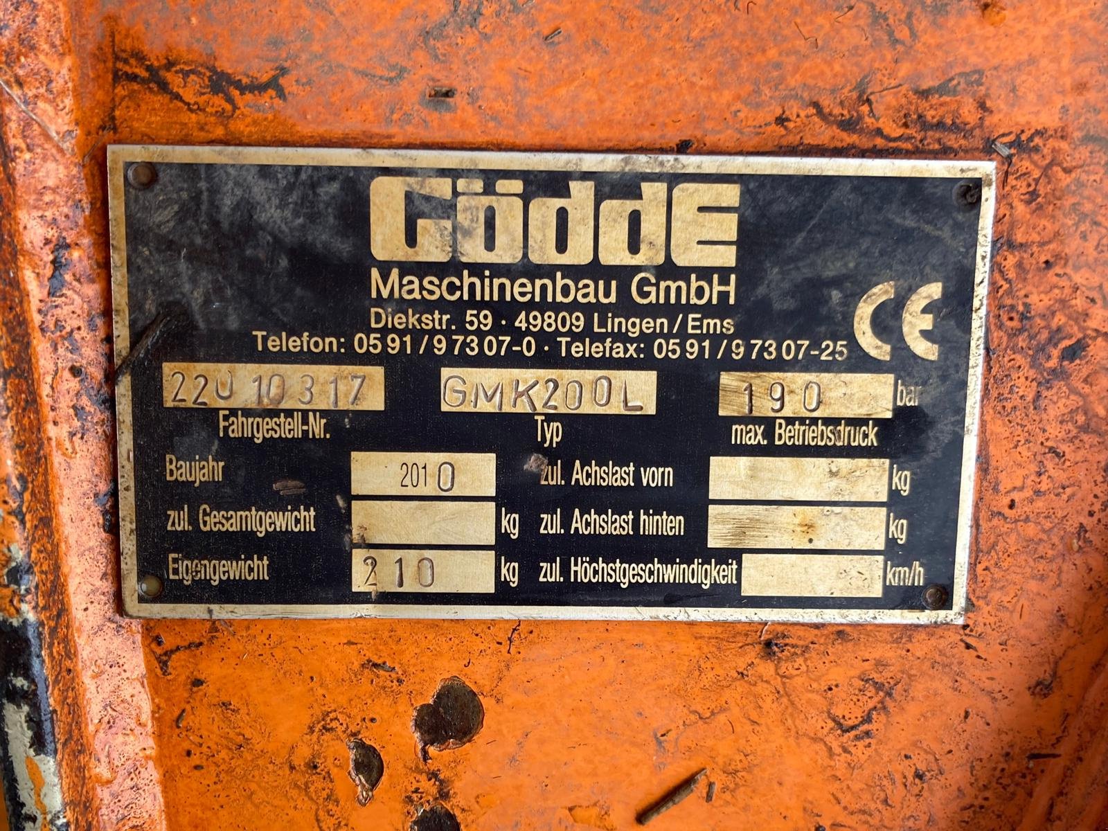 Böschungsmähgerät des Typs Mulag GHA600, Gebrauchtmaschine in Wiedemar (Bild 11)
