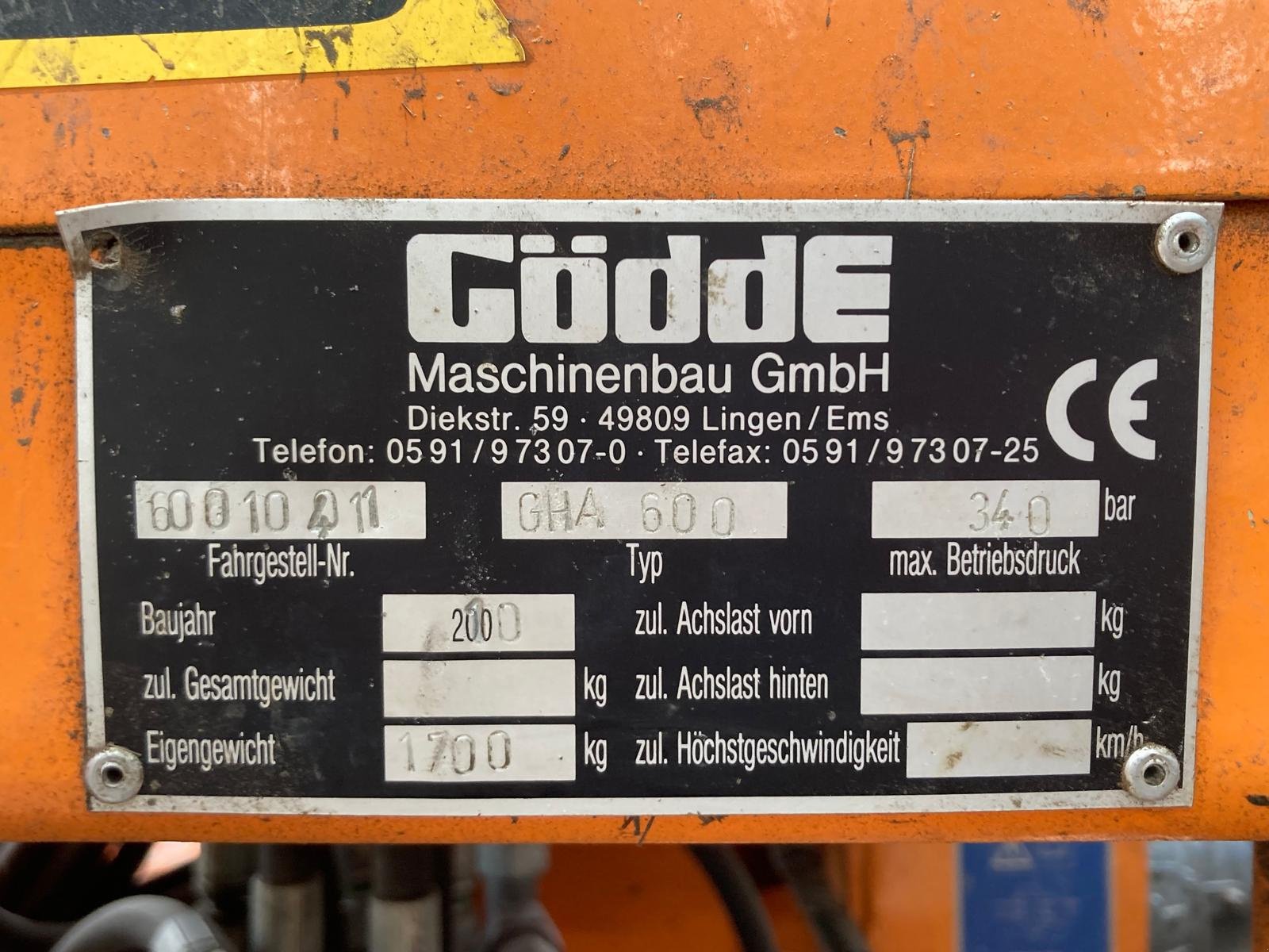 Böschungsmähgerät des Typs Mulag GHA600, Gebrauchtmaschine in Wiedemar (Bild 12)