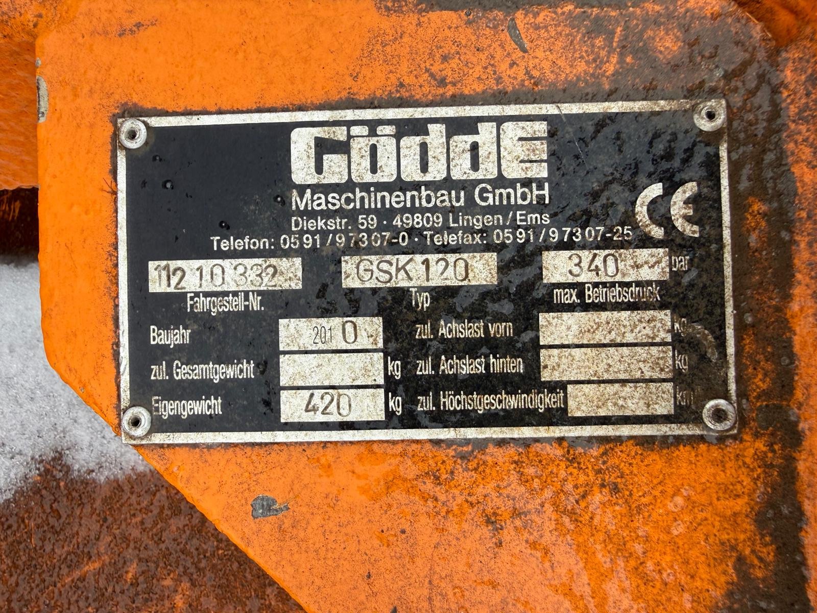 Böschungsmähgerät des Typs Mulag GHA600, Gebrauchtmaschine in Wiedemar (Bild 13)