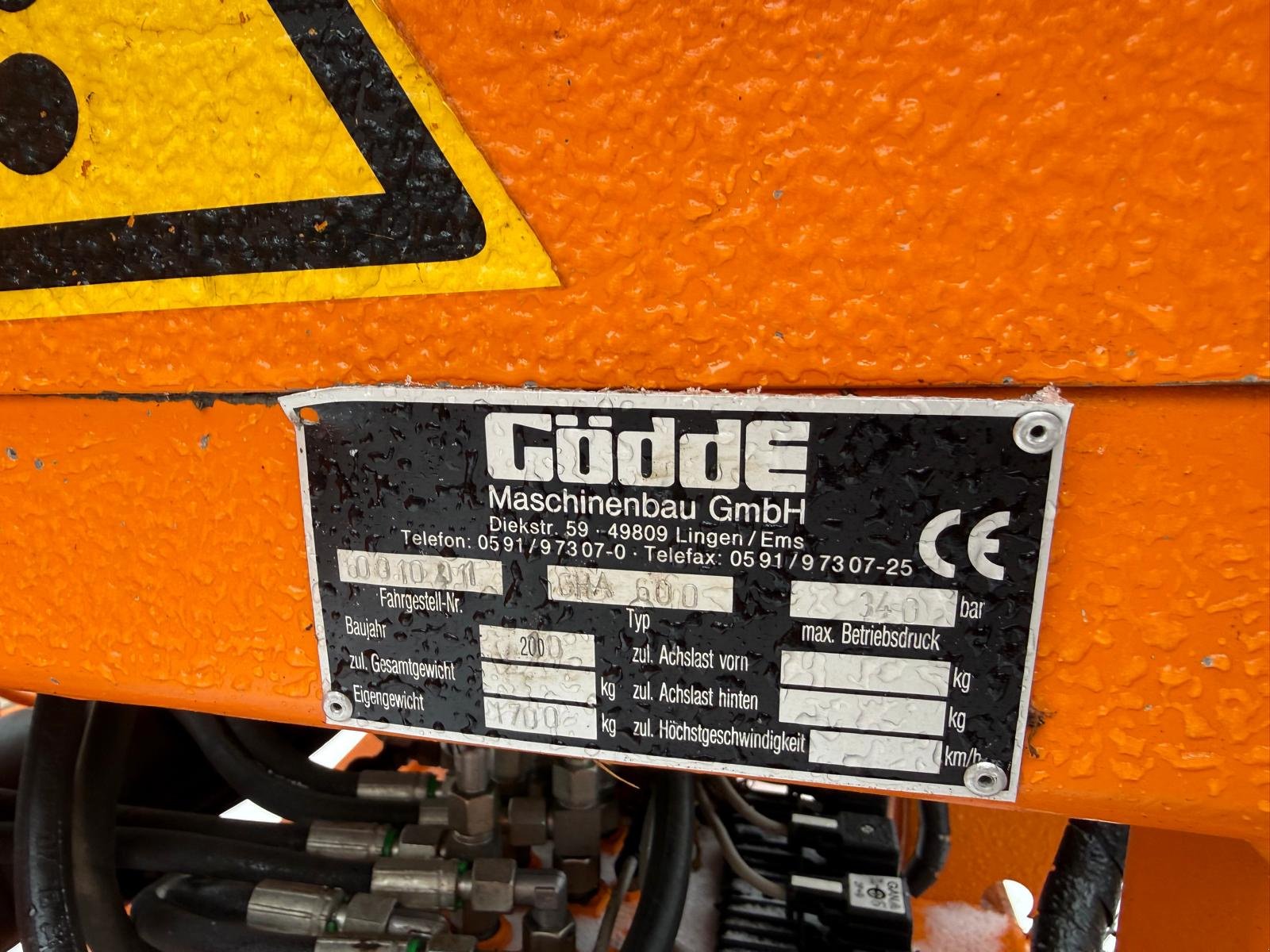 Böschungsmähgerät des Typs Mulag GHA600, Gebrauchtmaschine in Wiedemar (Bild 14)