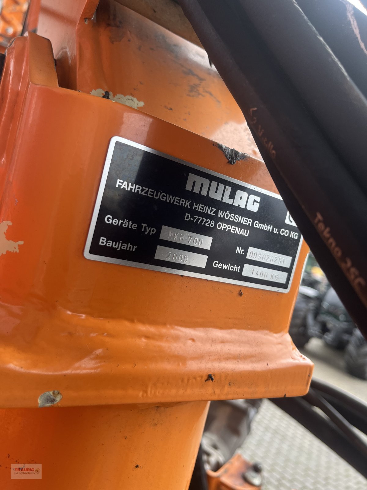 Böschungsmähgerät typu Mulag MK700, Gebrauchtmaschine v Mainburg/Wambach (Obrázek 27)