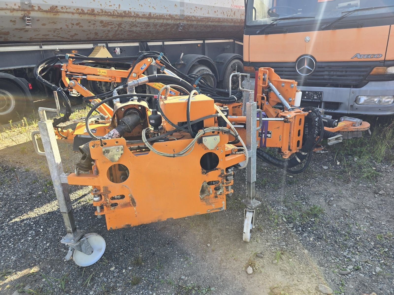 Böschungsmähgerät typu Mulag RMK1200, Gebrauchtmaschine v Gabersdorf (Obrázek 1)