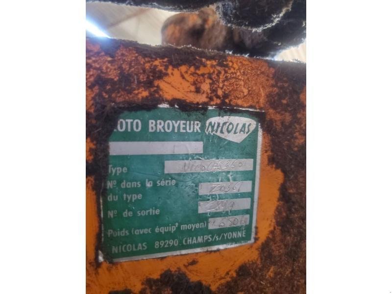 Böschungsmähgerät typu Nicolas 360, Gebrauchtmaschine v BRAY en Val (Obrázek 8)