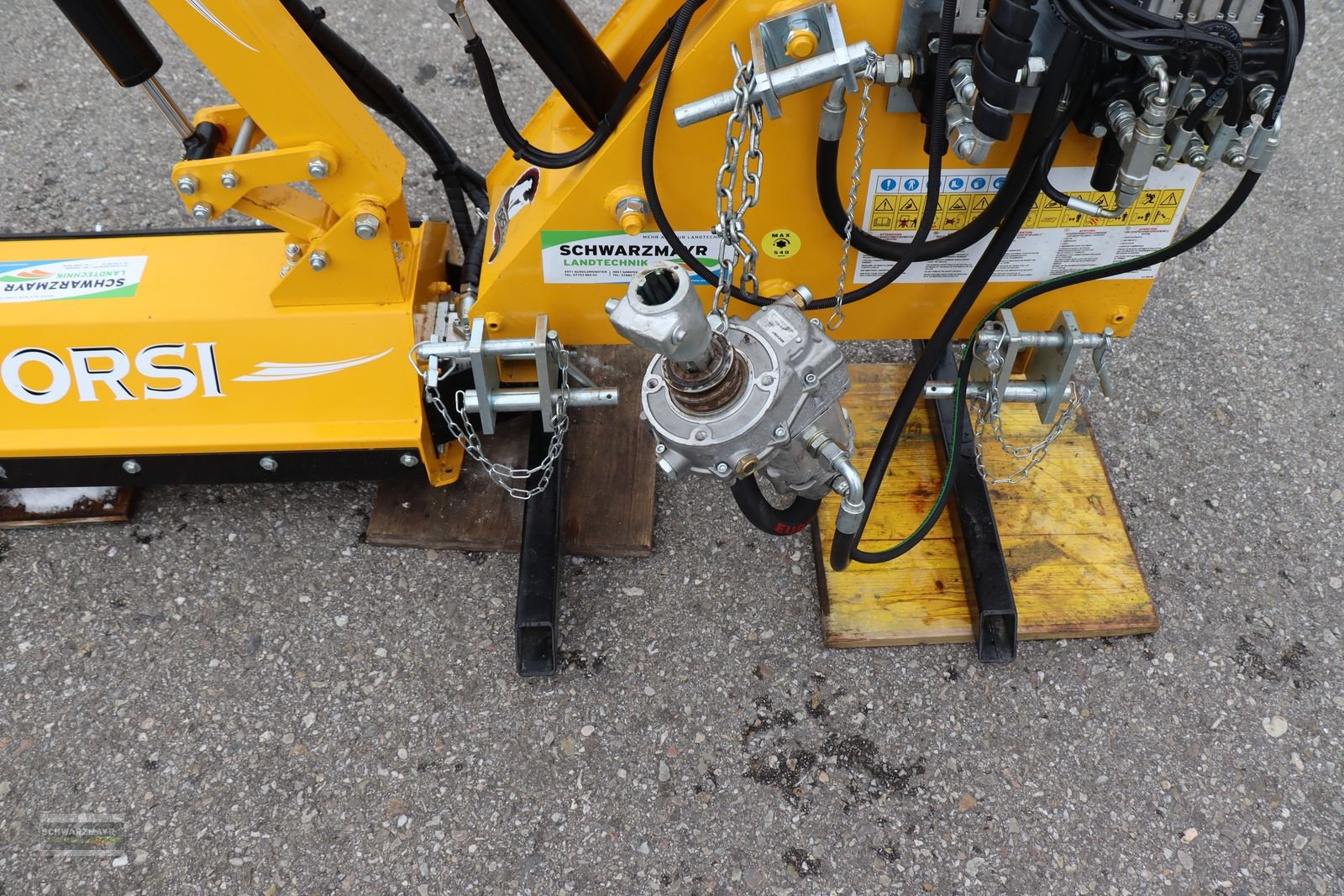 Böschungsmähgerät Türe ait Orsi Cut 029, Neumaschine içinde Gampern (resim 9)