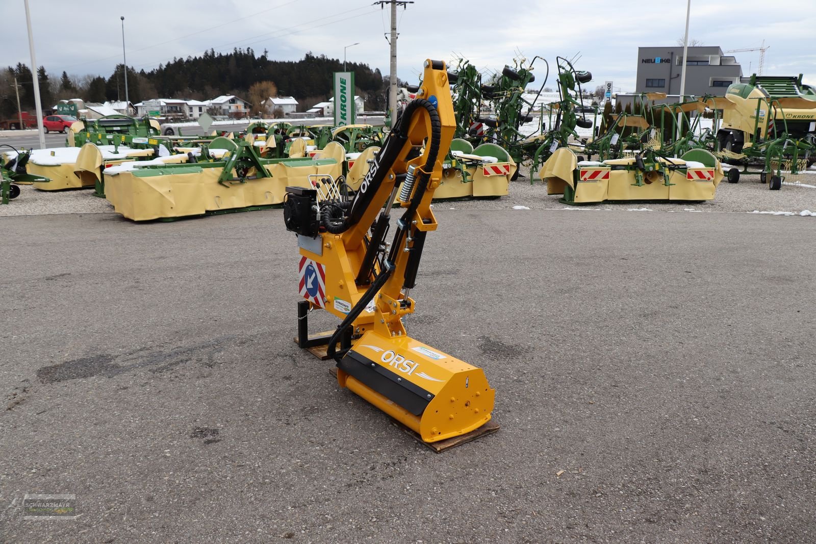 Böschungsmähgerät Türe ait Orsi Cut 029, Neumaschine içinde Gampern (resim 5)