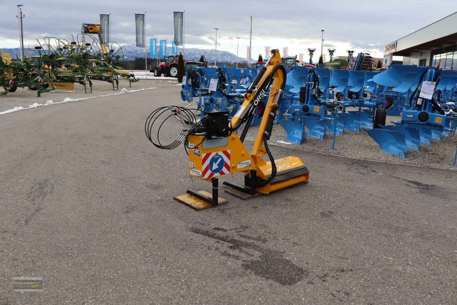 Böschungsmähgerät Türe ait Orsi Cut 029, Neumaschine içinde Gampern (resim 7)