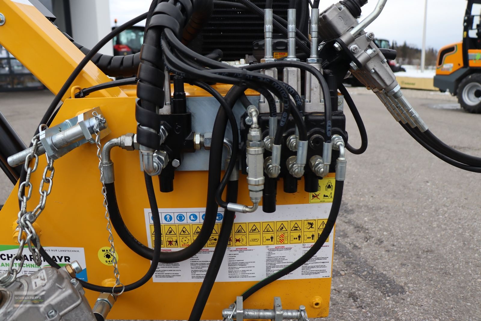 Böschungsmähgerät Türe ait Orsi Cut 029, Neumaschine içinde Gampern (resim 10)