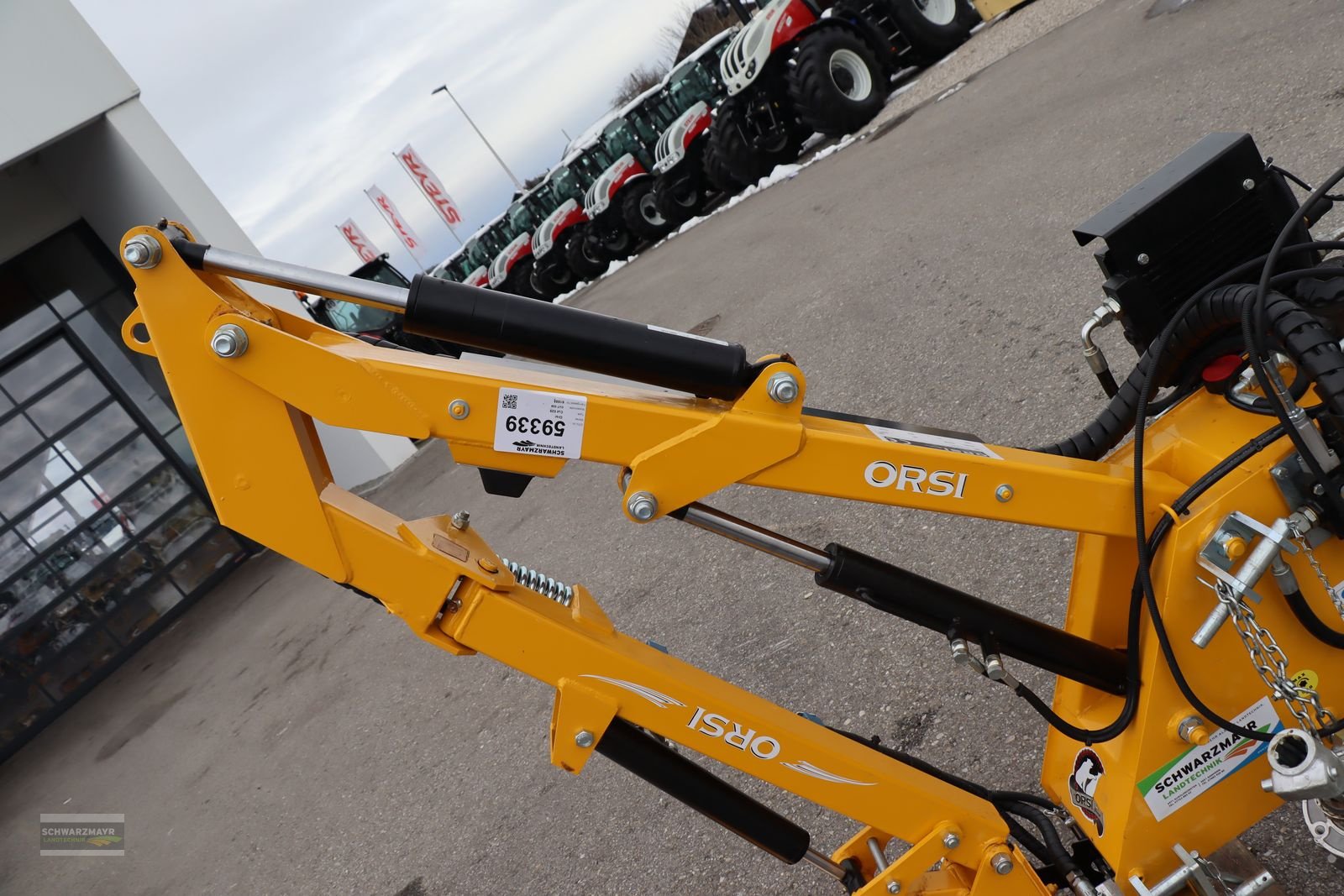 Böschungsmähgerät Türe ait Orsi Cut 029, Neumaschine içinde Gampern (resim 11)