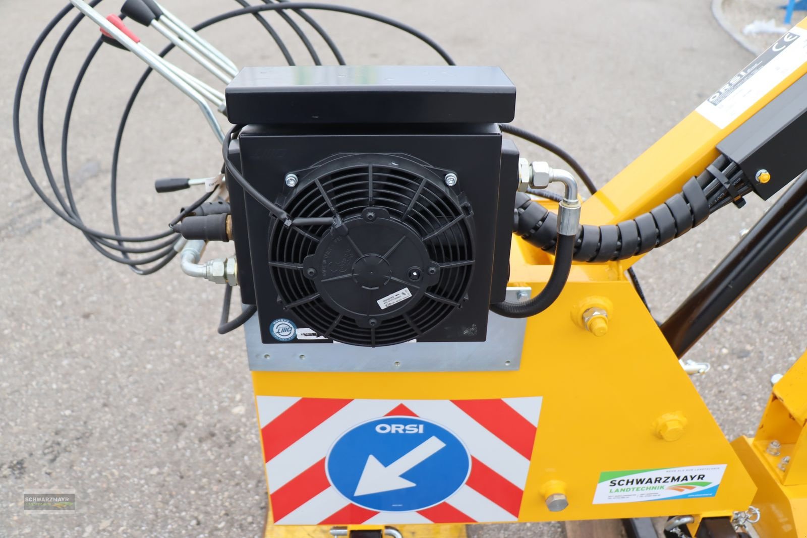 Böschungsmähgerät Türe ait Orsi Cut 029, Neumaschine içinde Gampern (resim 14)