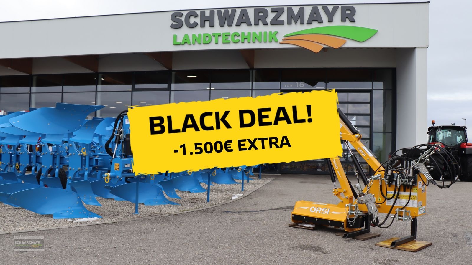 Böschungsmähgerät Türe ait Orsi Cut 029, Neumaschine içinde Gampern (resim 2)