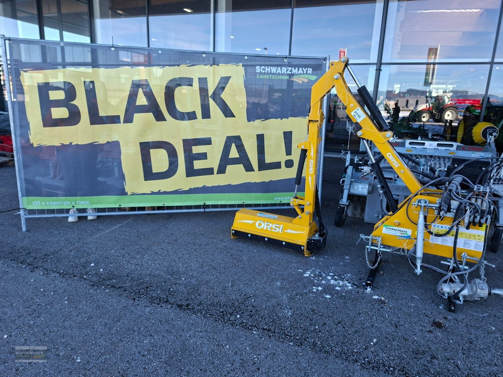 Böschungsmähgerät Türe ait Orsi Cut 029, Neumaschine içinde Gampern (resim 1)