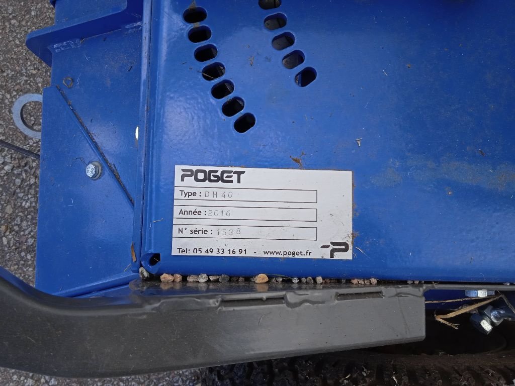 Böschungsmähgerät des Typs Poget DH40, Gebrauchtmaschine in LIMOGES (Bild 5)