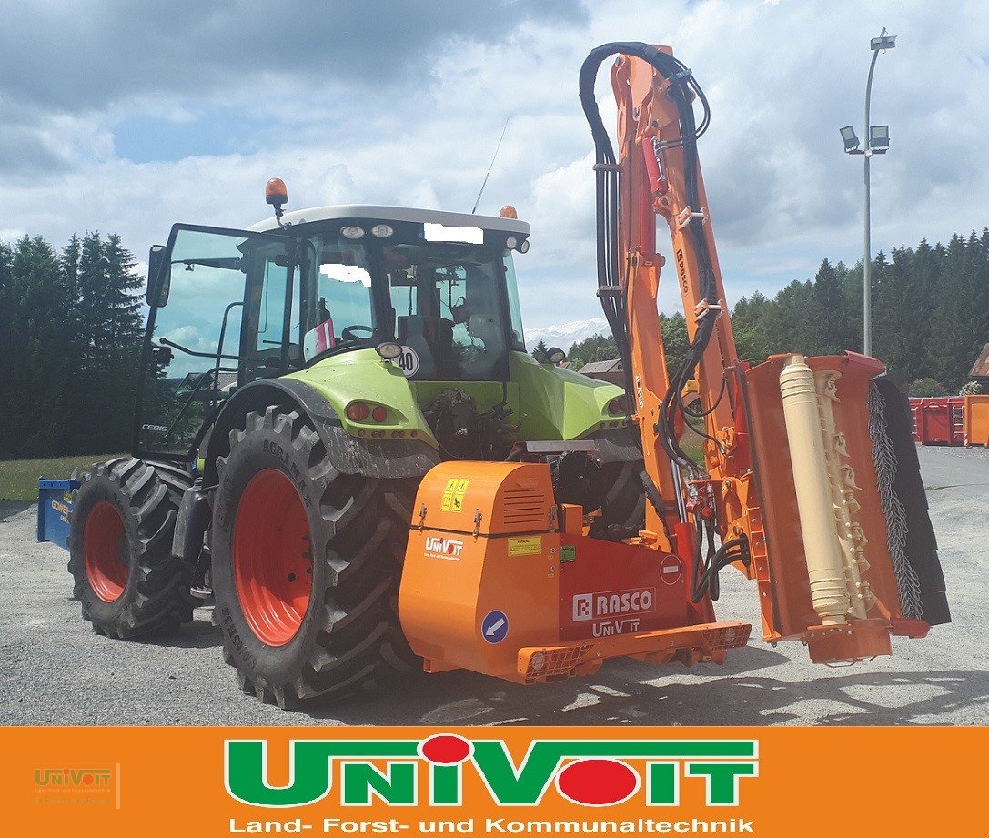 Böschungsmähgerät des Typs Rasco Spectra 7000 für Traktor, Reichweite 7,0m, + Astschere + Kanalreiniger - Grabenfräse, Mietmaschine in Warmensteinach (Bild 5)