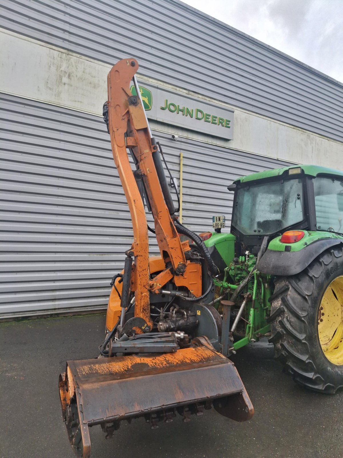 Böschungsmähgerät des Typs Rousseau DEBROUSSAILLEUSE CASTOR 50 PA, Gebrauchtmaschine in Les Touches (Bild 4)