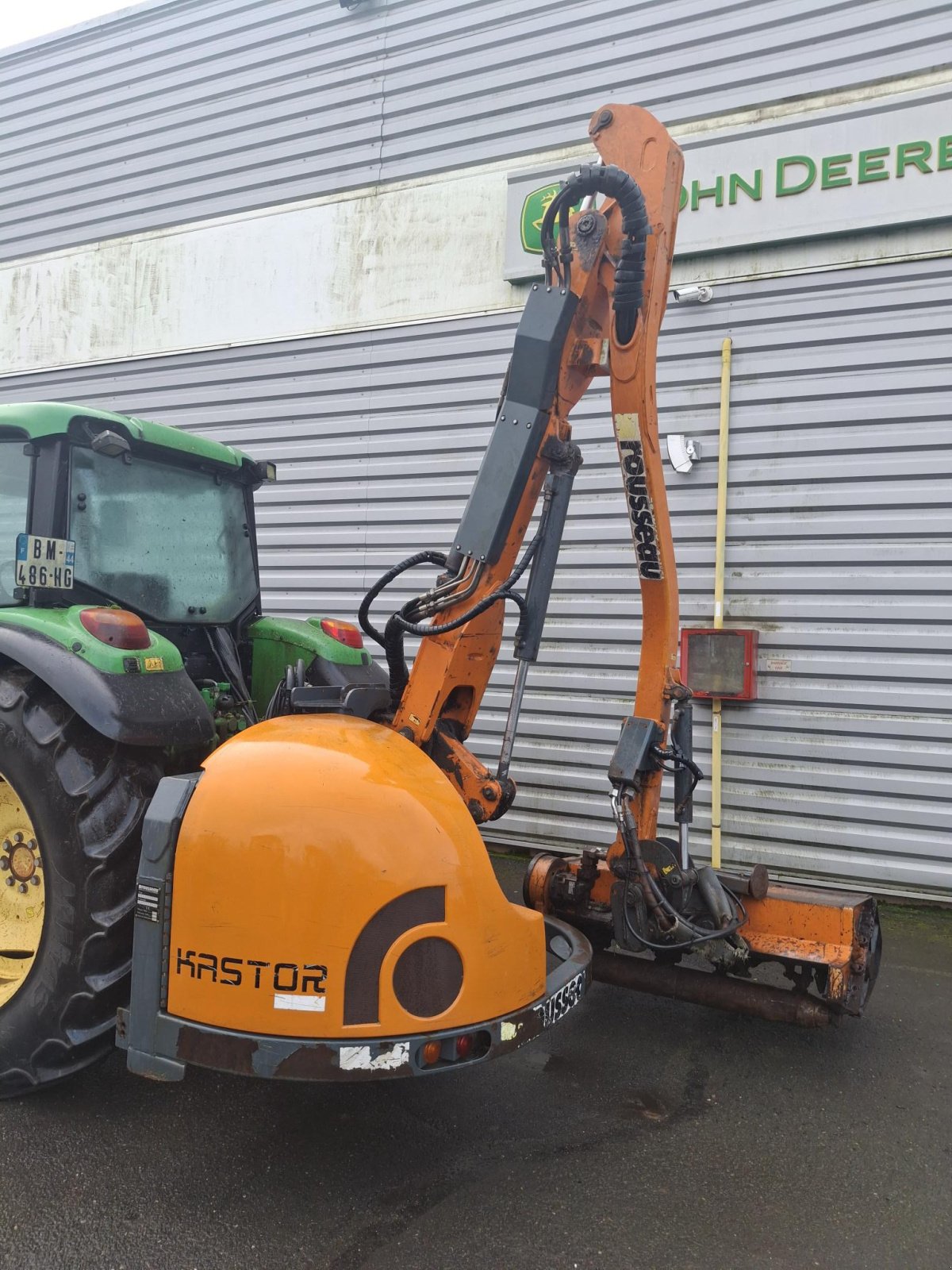 Böschungsmähgerät des Typs Rousseau DEBROUSSAILLEUSE CASTOR 50 PA, Gebrauchtmaschine in Les Touches (Bild 5)