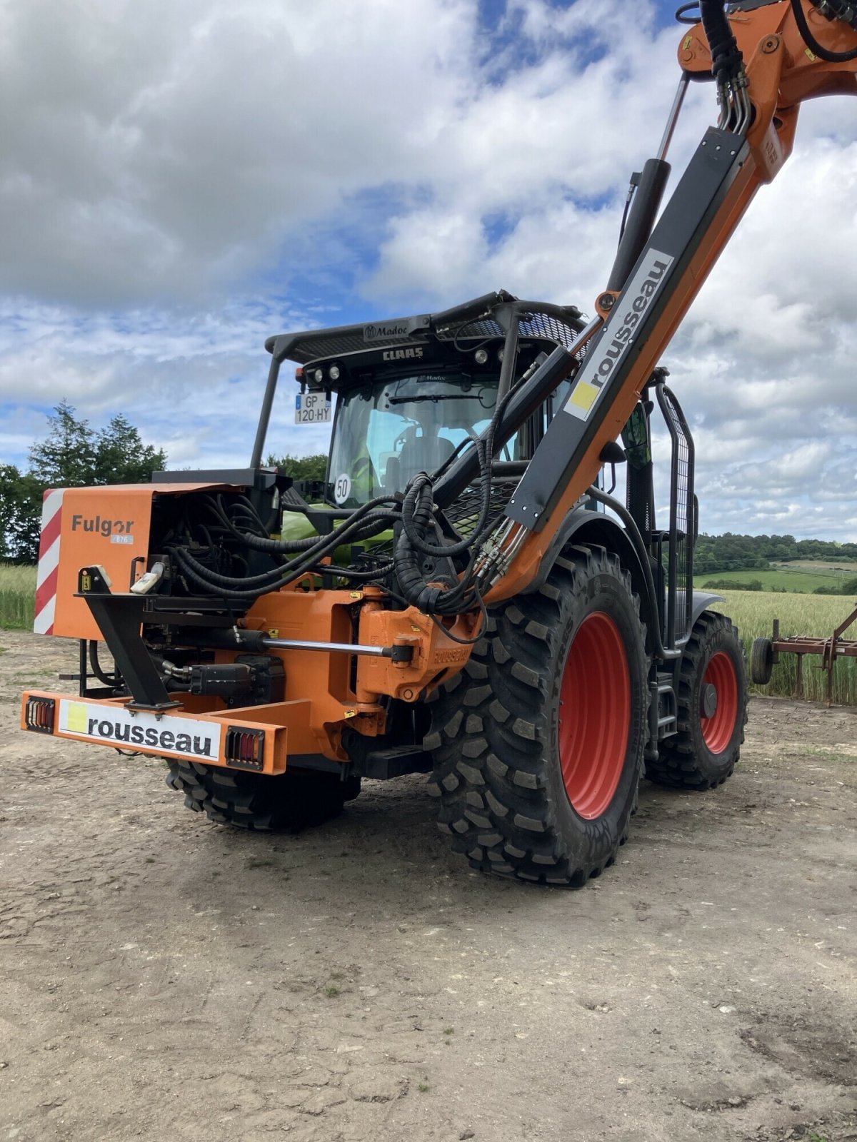 Böschungsmähgerät типа Rousseau DEBROUSSAILLEUSE FULGOR 876 AP, Gebrauchtmaschine в PONTIVY (Фотография 2)