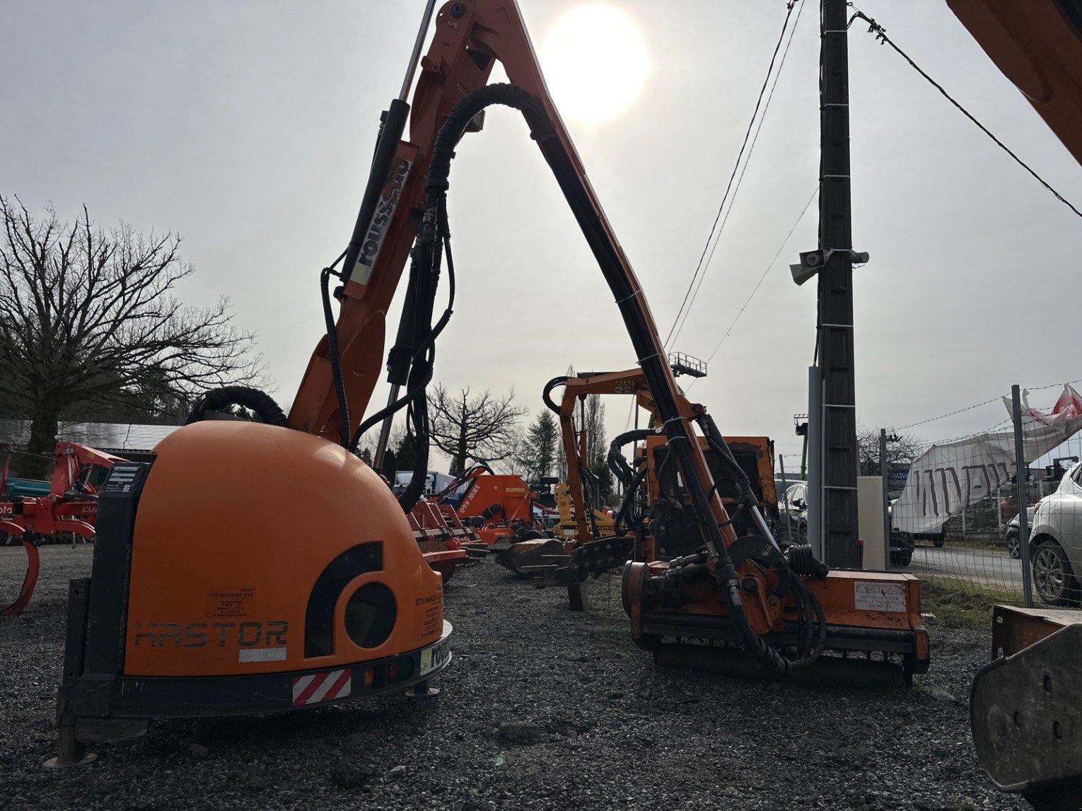 Böschungsmähgerät des Typs Rousseau KASTOR 550 PA, Gebrauchtmaschine in LA SOUTERRAINE (Bild 2)