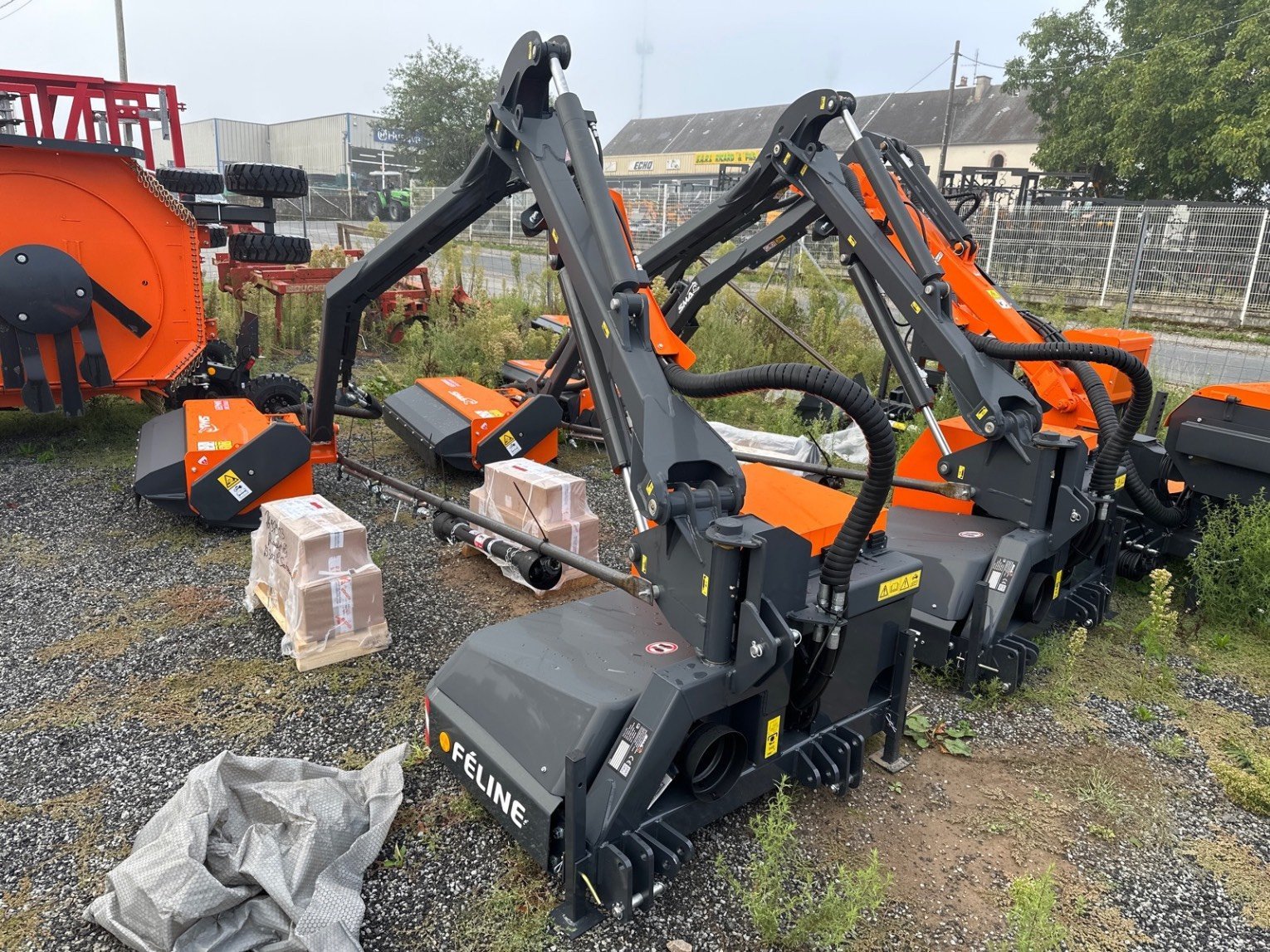 Böschungsmähgerät a típus SMA FELINE 500 S, Gebrauchtmaschine ekkor: LA SOUTERRAINE (Kép 4)