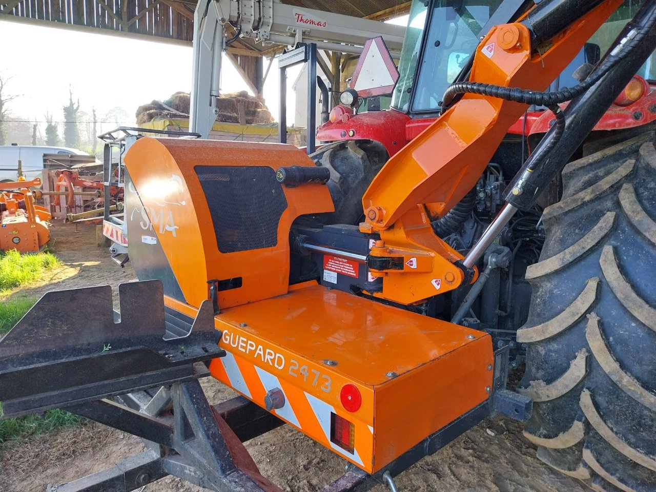 Böschungsmähgerät typu SMA Guépard 2473, Gebrauchtmaschine v MONTAUBAN DE BRETAGNE (Obrázek 4)
