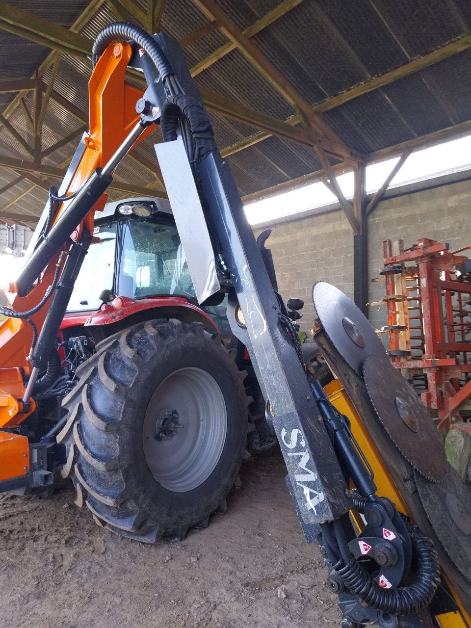 Böschungsmähgerät typu SMA Guépard 2473, Gebrauchtmaschine v MONTAUBAN DE BRETAGNE (Obrázek 7)