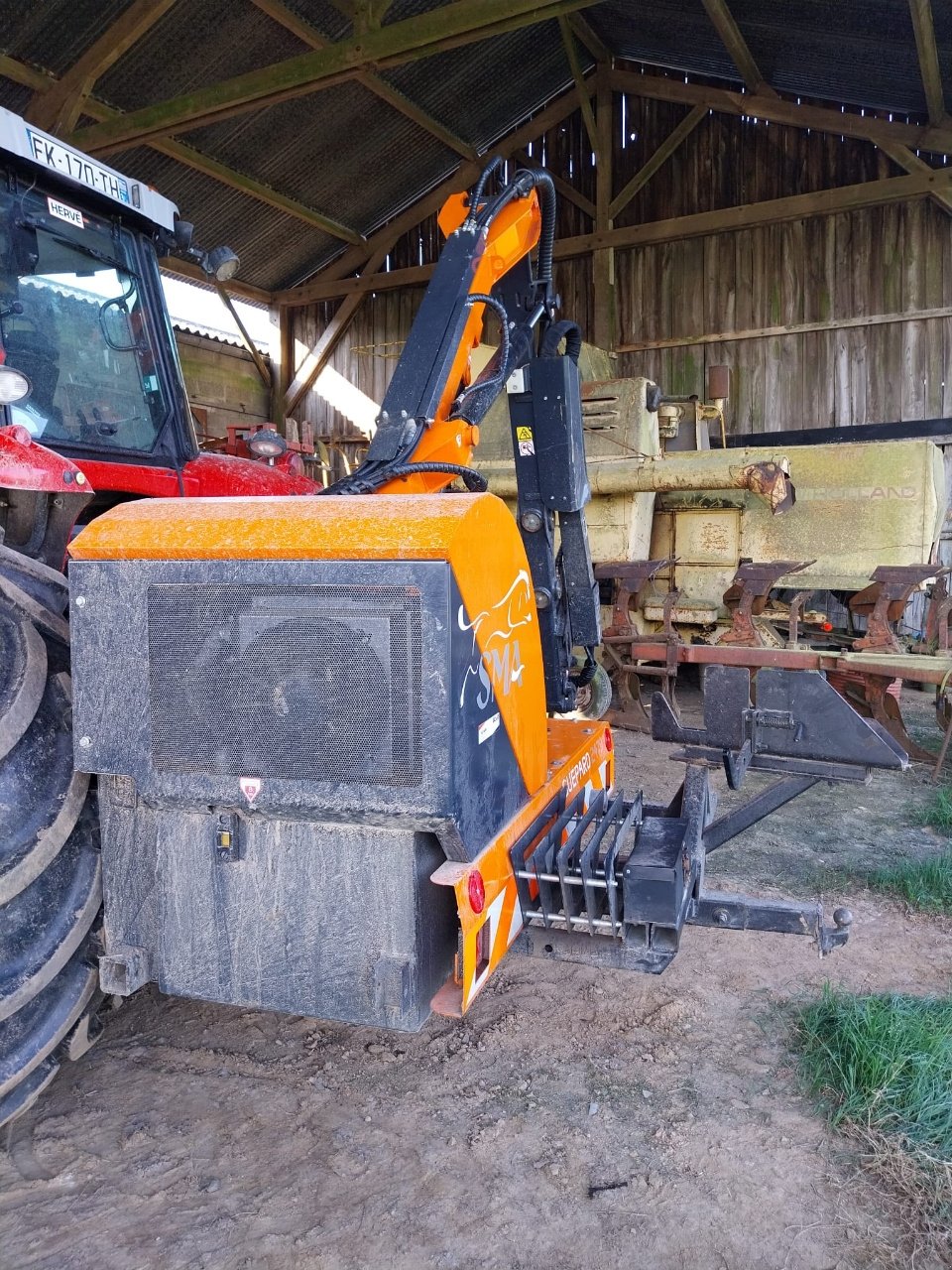 Böschungsmähgerät typu SMA Guépard 2473, Gebrauchtmaschine v MONTAUBAN DE BRETAGNE (Obrázek 2)