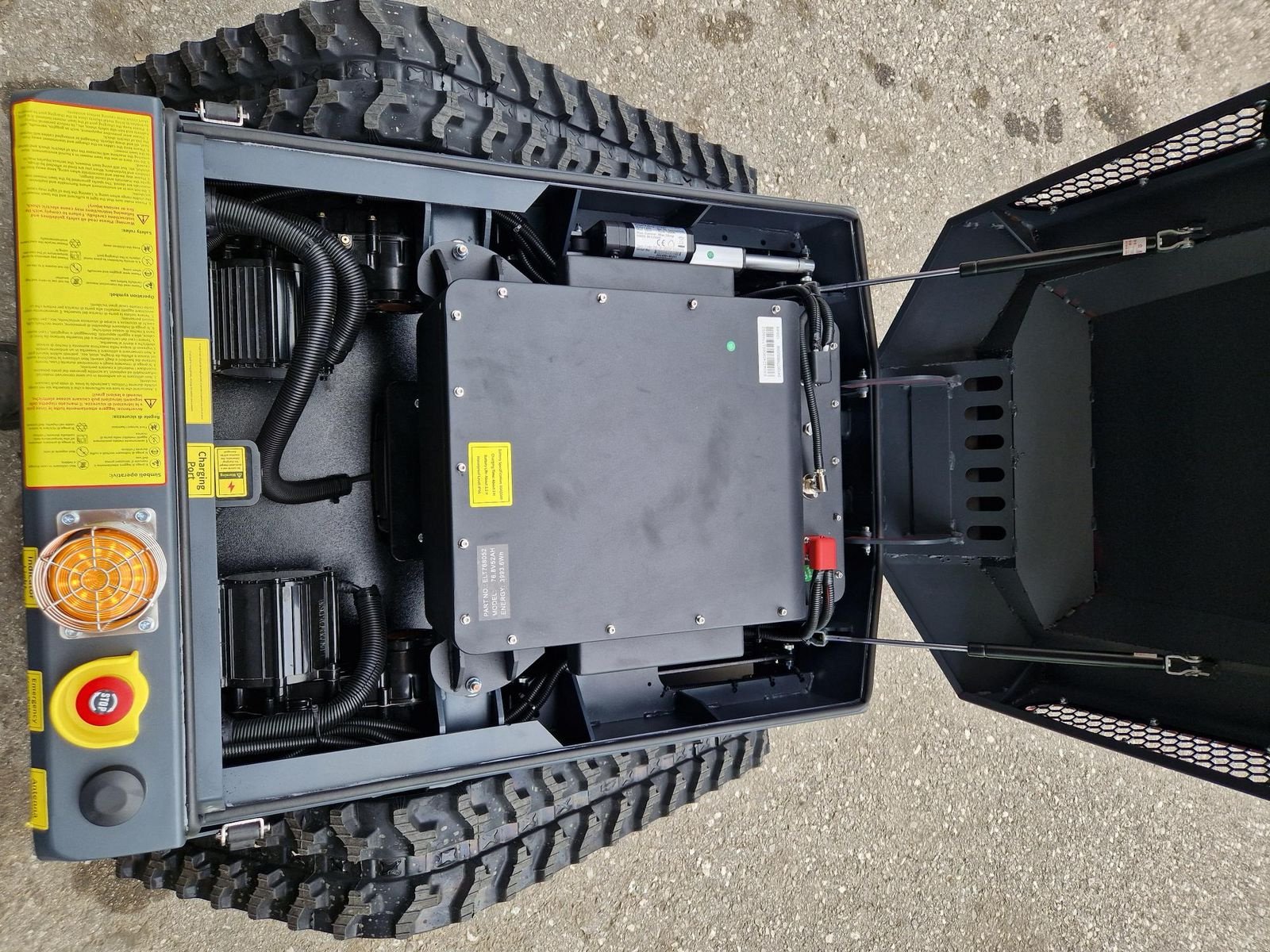 Böschungsmähgerät Türe ait Sonstige E-FM 24-60, Vorführmaschine içinde Grünbach (resim 7)