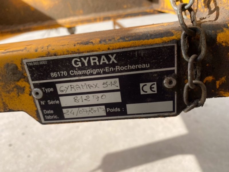Böschungsmähgerät des Typs Sonstige GYRAMAX 512, Gebrauchtmaschine in Richebourg (Bild 9)