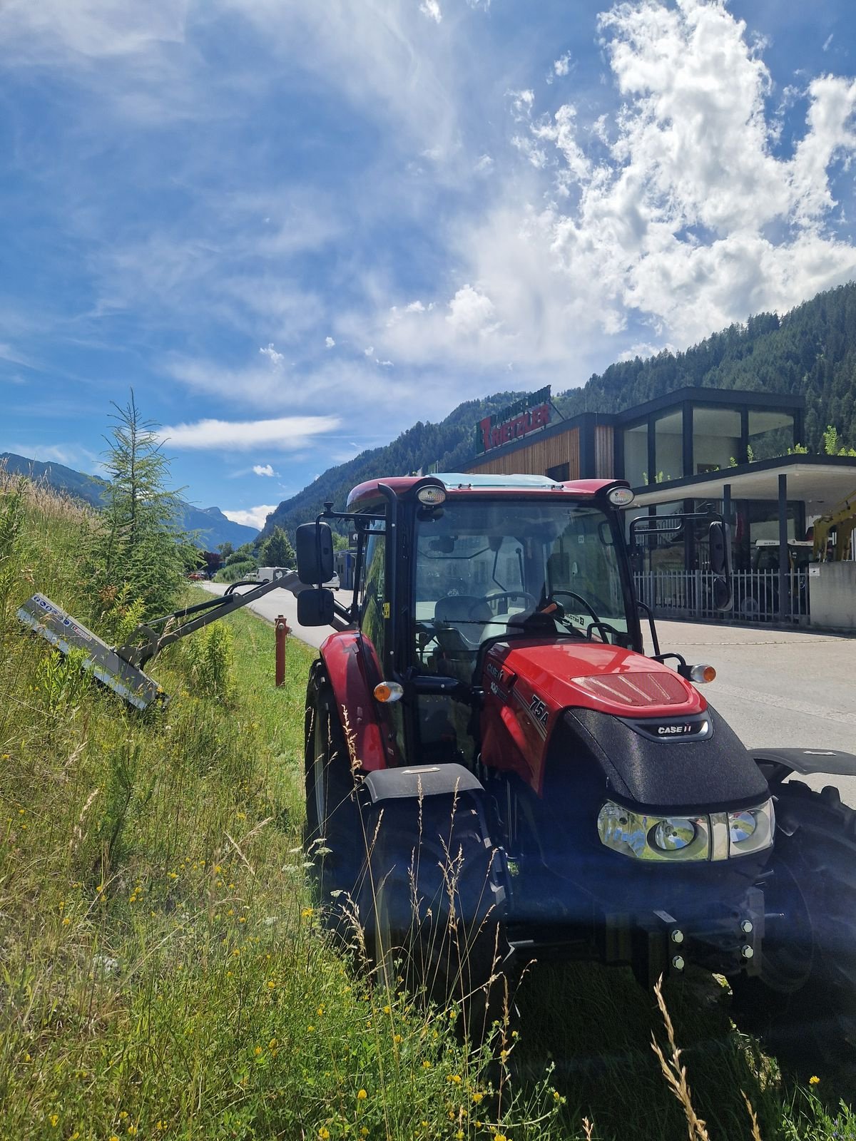 Böschungsmähgerät des Typs Sonstige Jansen HMS 100 /180, Vorführmaschine in Ried im Oberinntal (Bild 2)