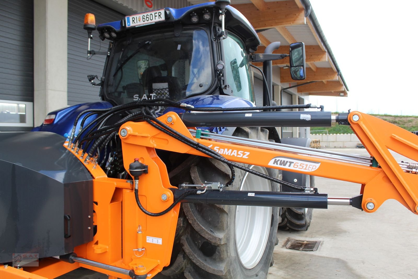 Böschungsmähgerät des Typs Sonstige Samasz KWT Auslegemulcher KW 651EP, Neumaschine in Eberschwang (Bild 12)