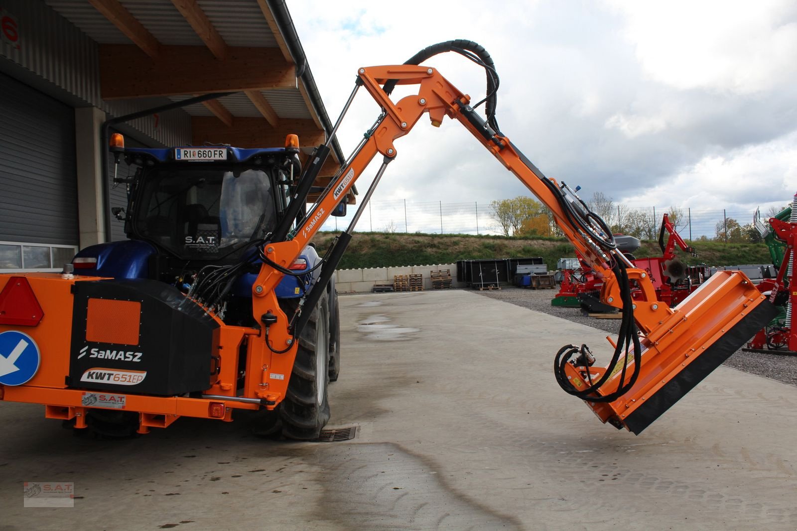 Böschungsmähgerät des Typs Sonstige Samasz KWT Auslegemulcher KW 651EP, Neumaschine in Eberschwang (Bild 3)