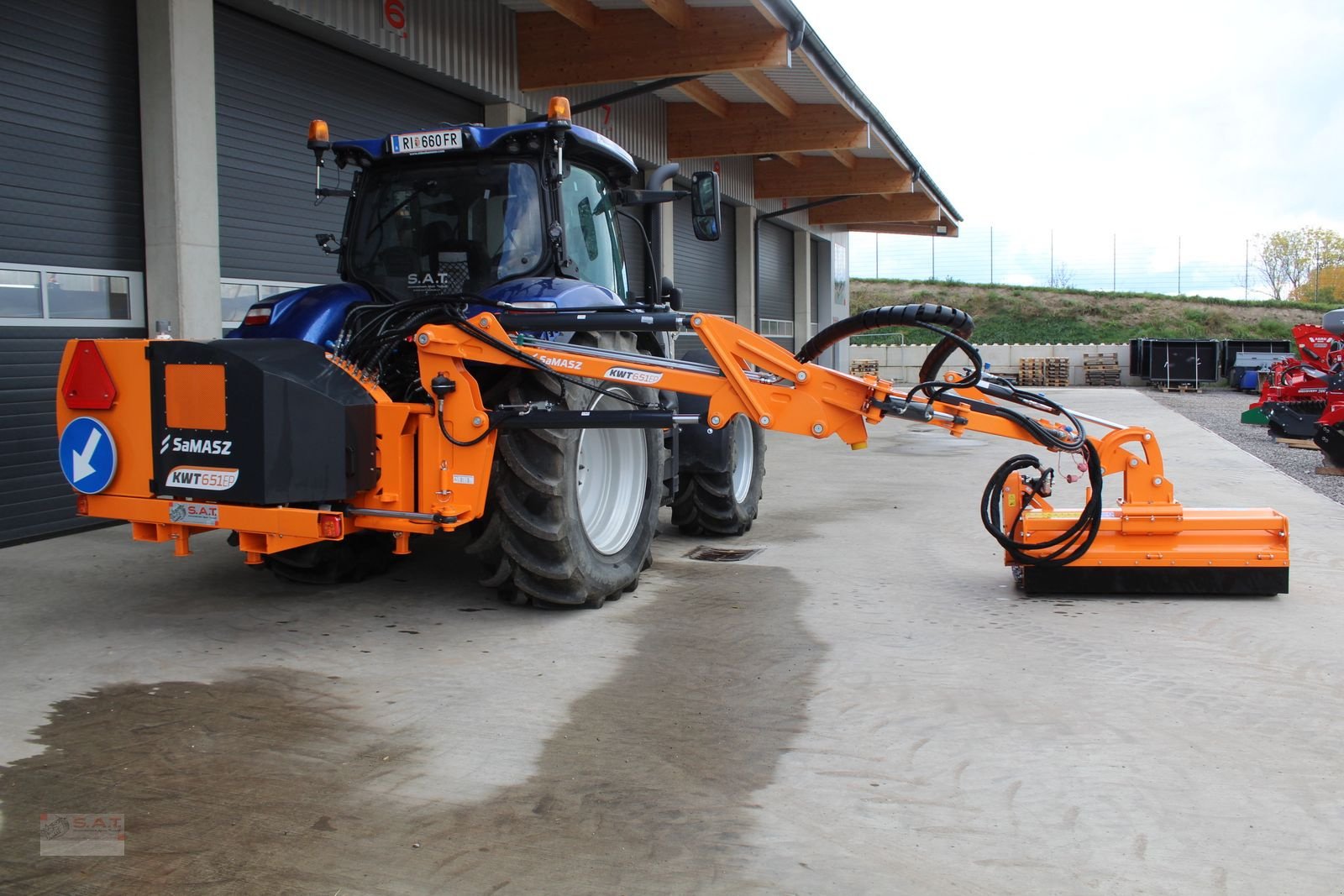 Böschungsmähgerät des Typs Sonstige Samasz KWT Auslegemulcher KW 651EP, Neumaschine in Eberschwang (Bild 10)