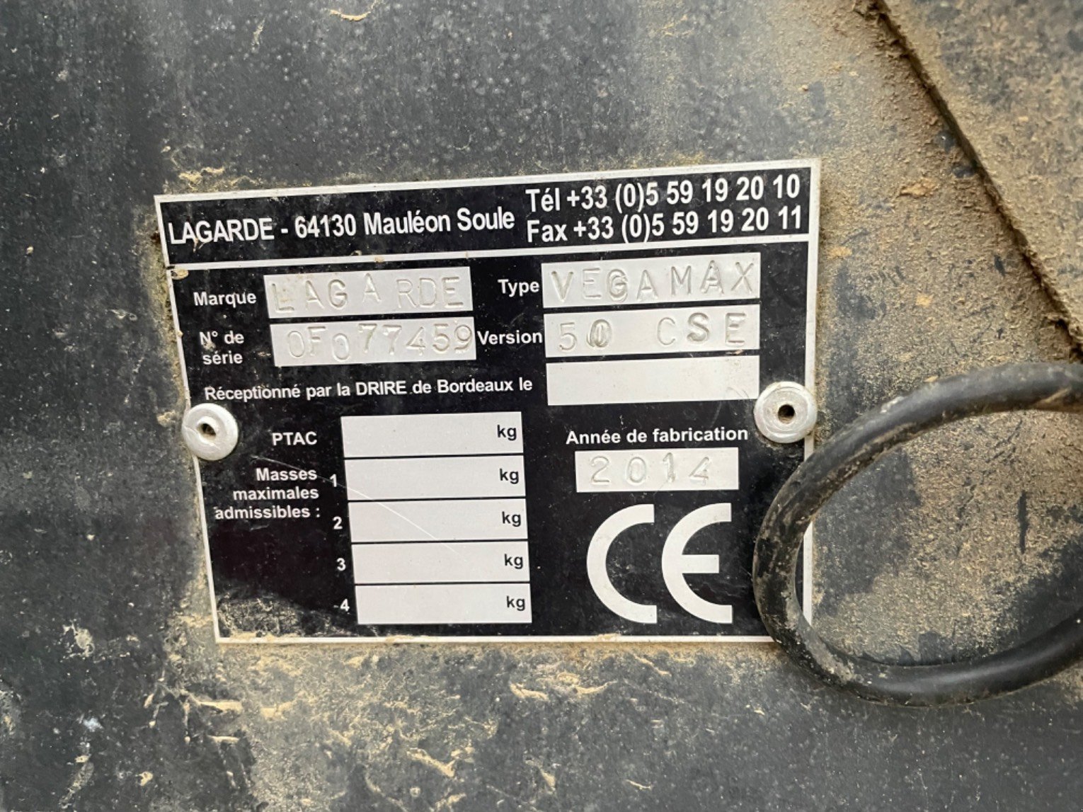 Böschungsmähgerät типа Sonstige VEGAMAX2 CSE 50, Gebrauchtmaschine в LA SOUTERRAINE (Фотография 5)