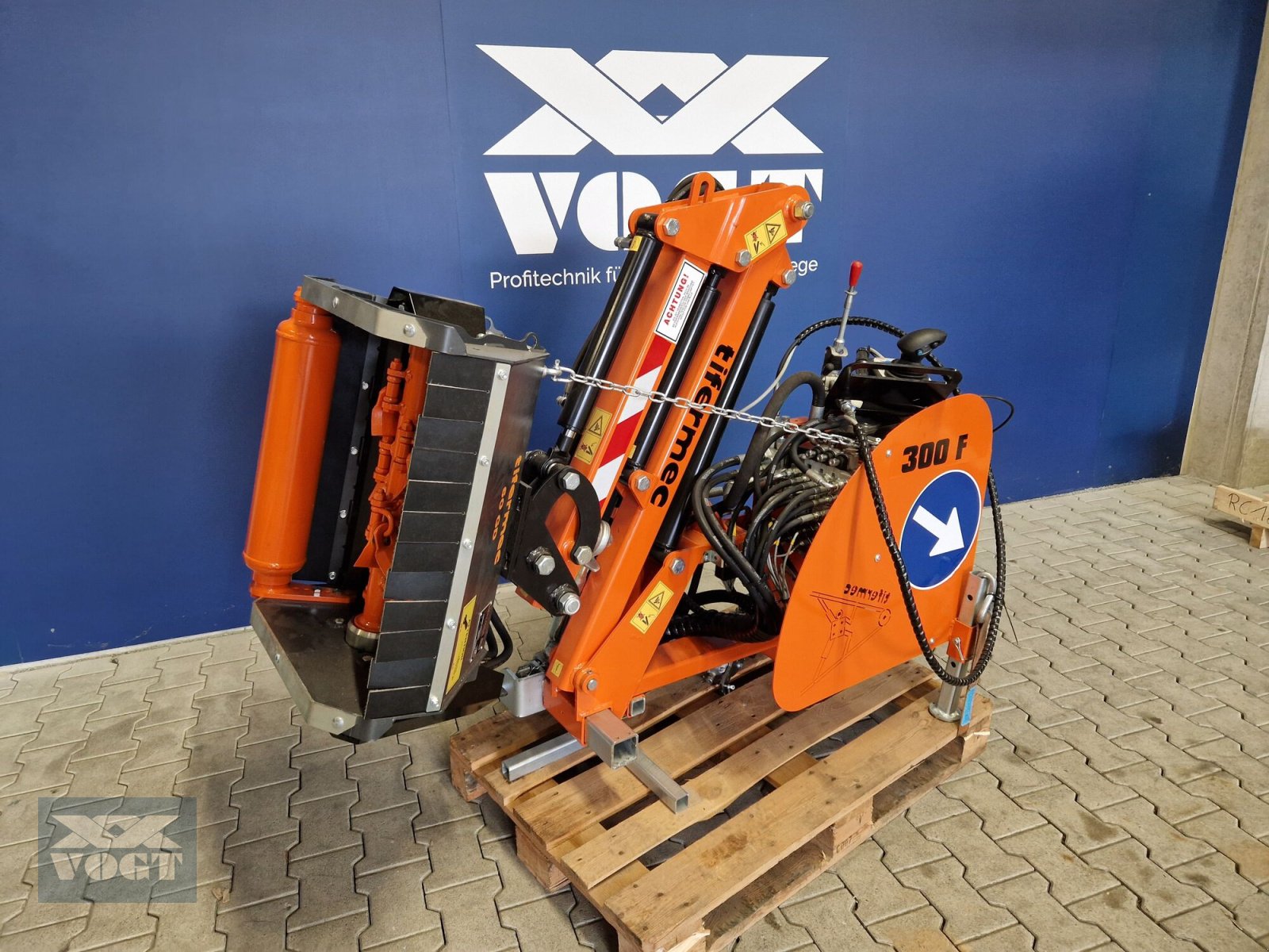 Böschungsmähgerät Türe ait Tifermec DEC 300F FR inkl. Mulchkopf T-60 G CS Auslegemulcher für Traktor-Lagergerät, Neumaschine içinde Schmallenberg (resim 2)