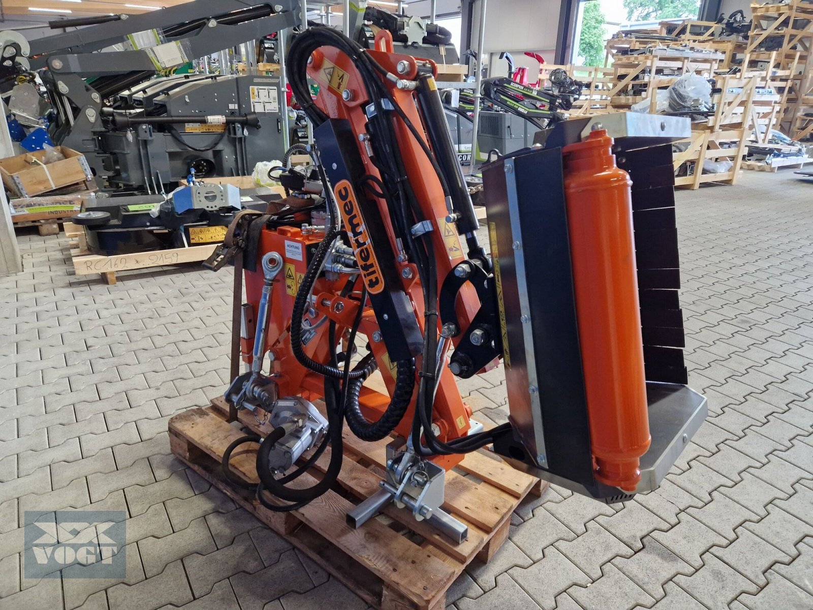 Böschungsmähgerät Türe ait Tifermec DEC 300F FR inkl. Mulchkopf T-60 G CS Auslegemulcher für Traktor-Lagergerät, Neumaschine içinde Schmallenberg (resim 4)