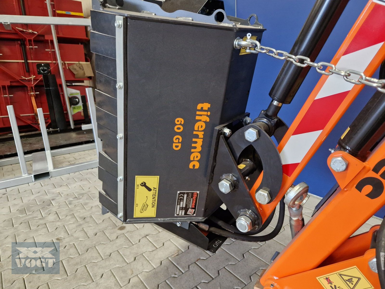 Böschungsmähgerät Türe ait Tifermec DEC 300F FR inkl. Mulchkopf T-60 G CS Auslegemulcher für Traktor-Lagergerät, Neumaschine içinde Schmallenberg (resim 11)