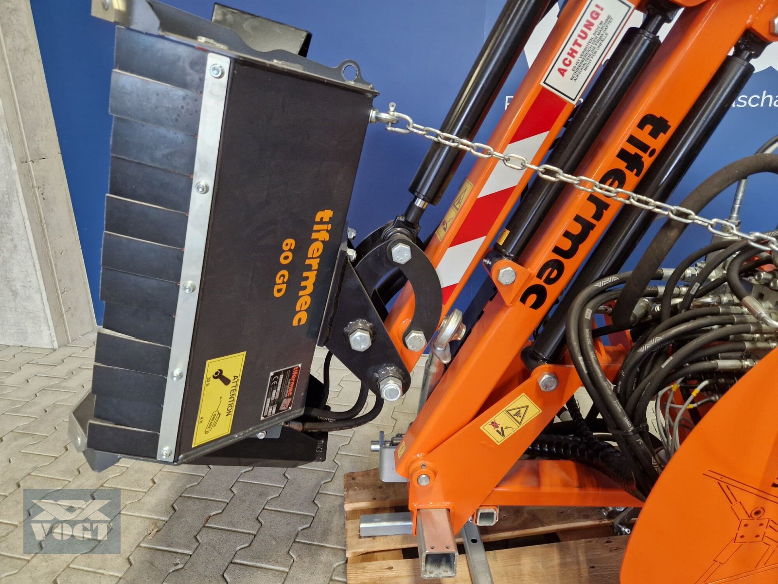 Böschungsmähgerät Türe ait Tifermec DEC 300F FR inkl. Mulchkopf T-60 G CS Auslegemulcher für Traktor-Lagergerät, Neumaschine içinde Schmallenberg (resim 12)