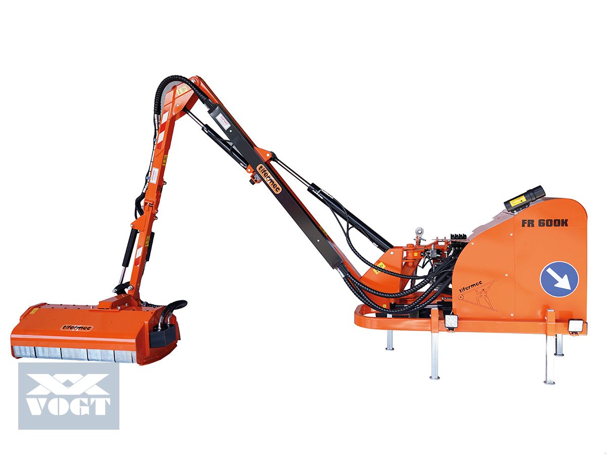 Böschungsmähgerät des Typs Tifermec DEC600K FR inkl. Mulchkopf T-130P Auslegemulcher /Böschungsmulcher, Neumaschine in Schmallenberg (Bild 1)