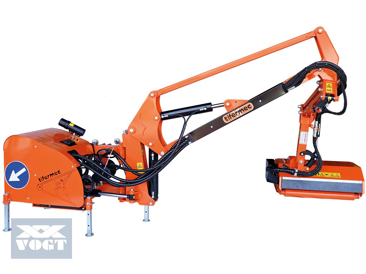 Böschungsmähgerät des Typs Tifermec GEO VISION 500L inkl. Mulchkopf T-100L Auslegemulcher für Traktor, Neumaschine in Schmallenberg (Bild 1)