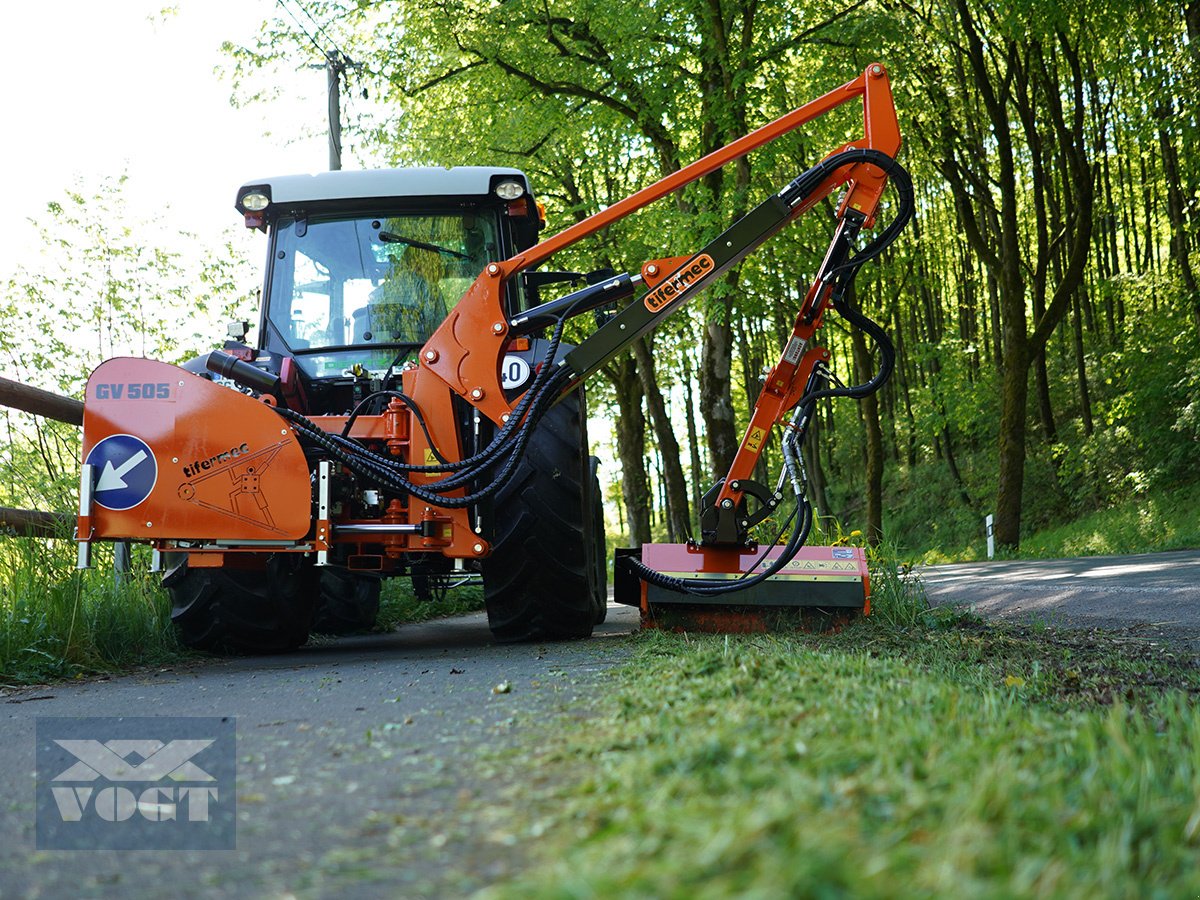 Böschungsmähgerät des Typs Tifermec GEO VISION 500L inkl. Mulchkopf T-100L Auslegemulcher für Traktor, Neumaschine in Schmallenberg (Bild 2)