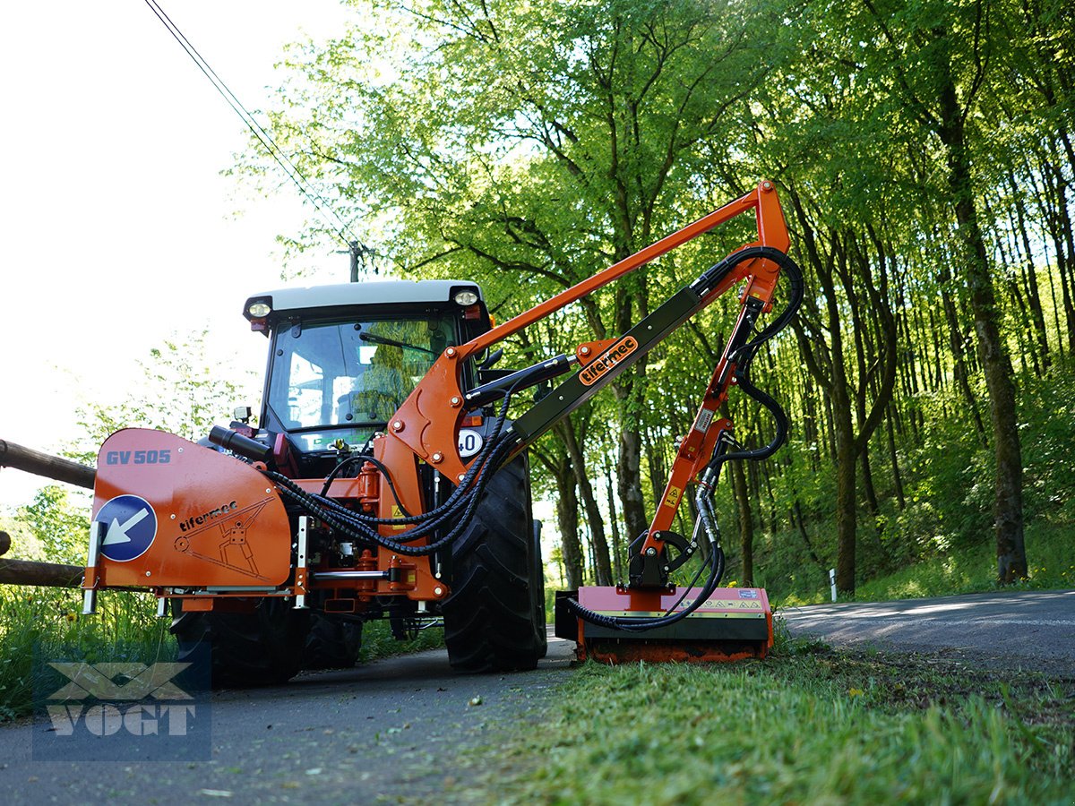 Böschungsmähgerät des Typs Tifermec GEO VISION 500L inkl. Mulchkopf T-100L Auslegemulcher für Traktor, Neumaschine in Schmallenberg (Bild 12)