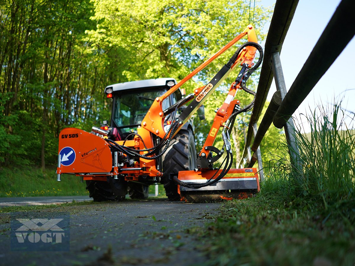 Böschungsmähgerät des Typs Tifermec GEO VISION 500L inkl. Mulchkopf T-100L Auslegemulcher für Traktor, Neumaschine in Schmallenberg (Bild 16)