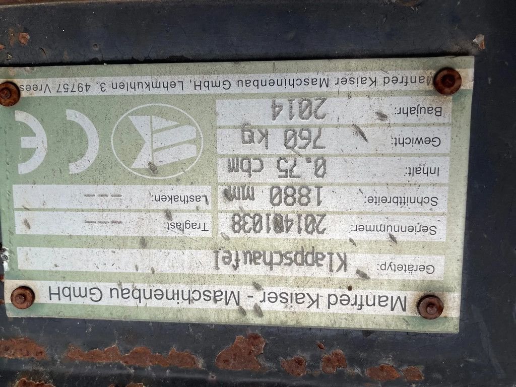 Bulldozer typu Caterpillar 906H met Klapschauffel 1.900 uhr !! Nieuwstaat !!, Gebrauchtmaschine v Kerkrade (Obrázek 9)