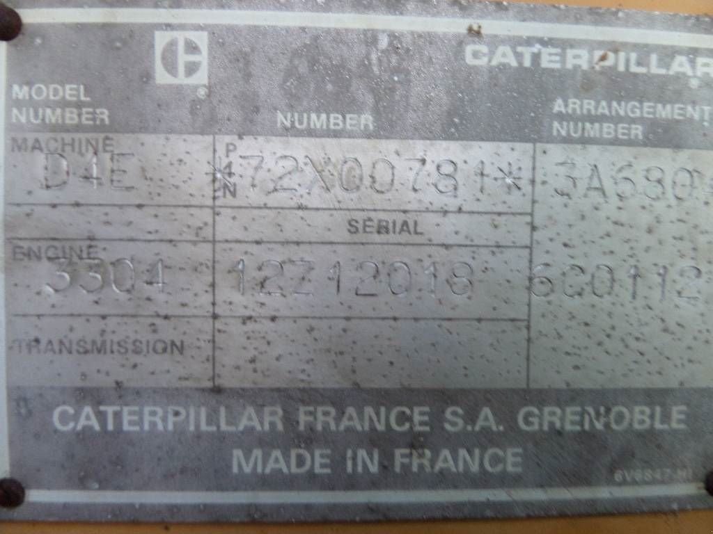 Bulldozer of the type Sonstige Cat D 4 E, Gebrauchtmaschine in Rucphen (Picture 5)