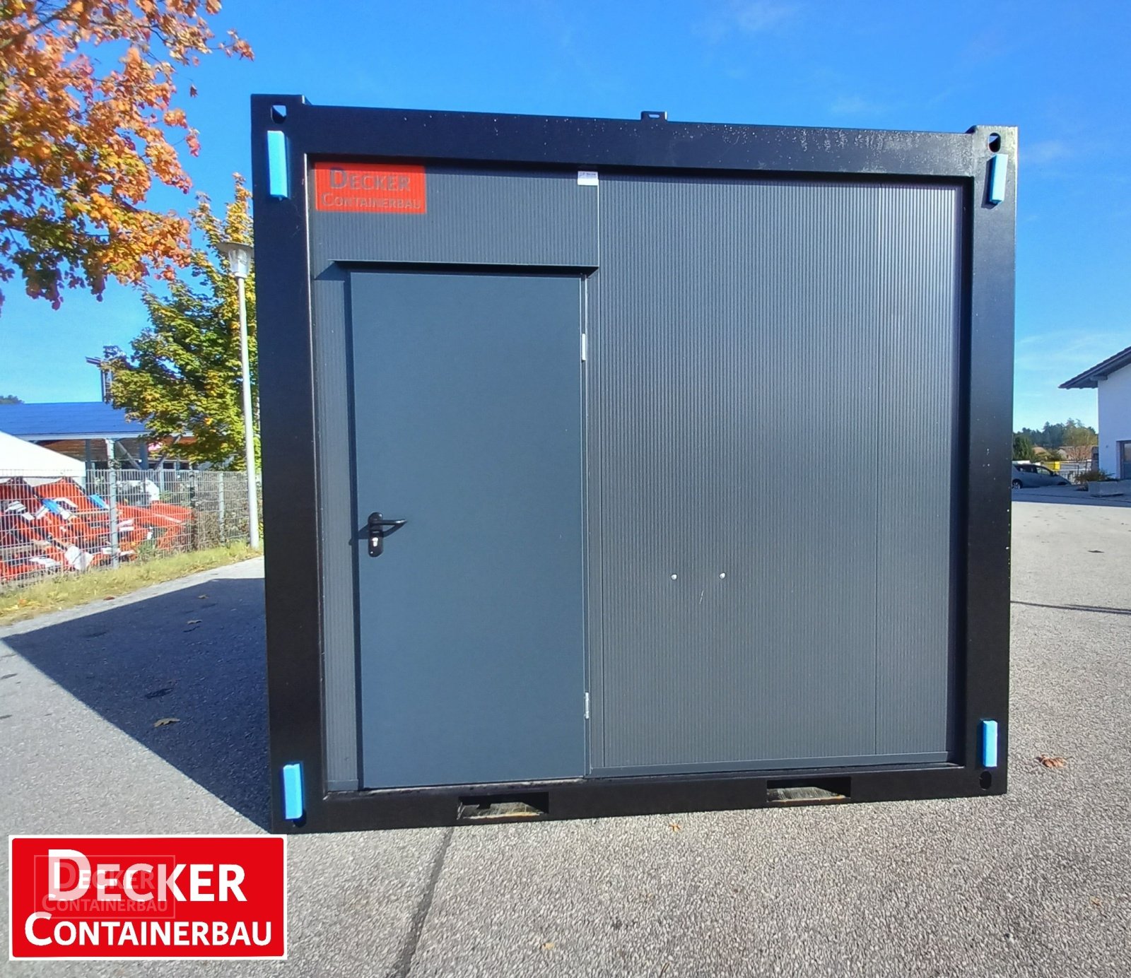 Container des Typs Decker Container Sanitärcontainer 10ft, Dusche und WC, Neumaschine in Armstorf (Bild 1)