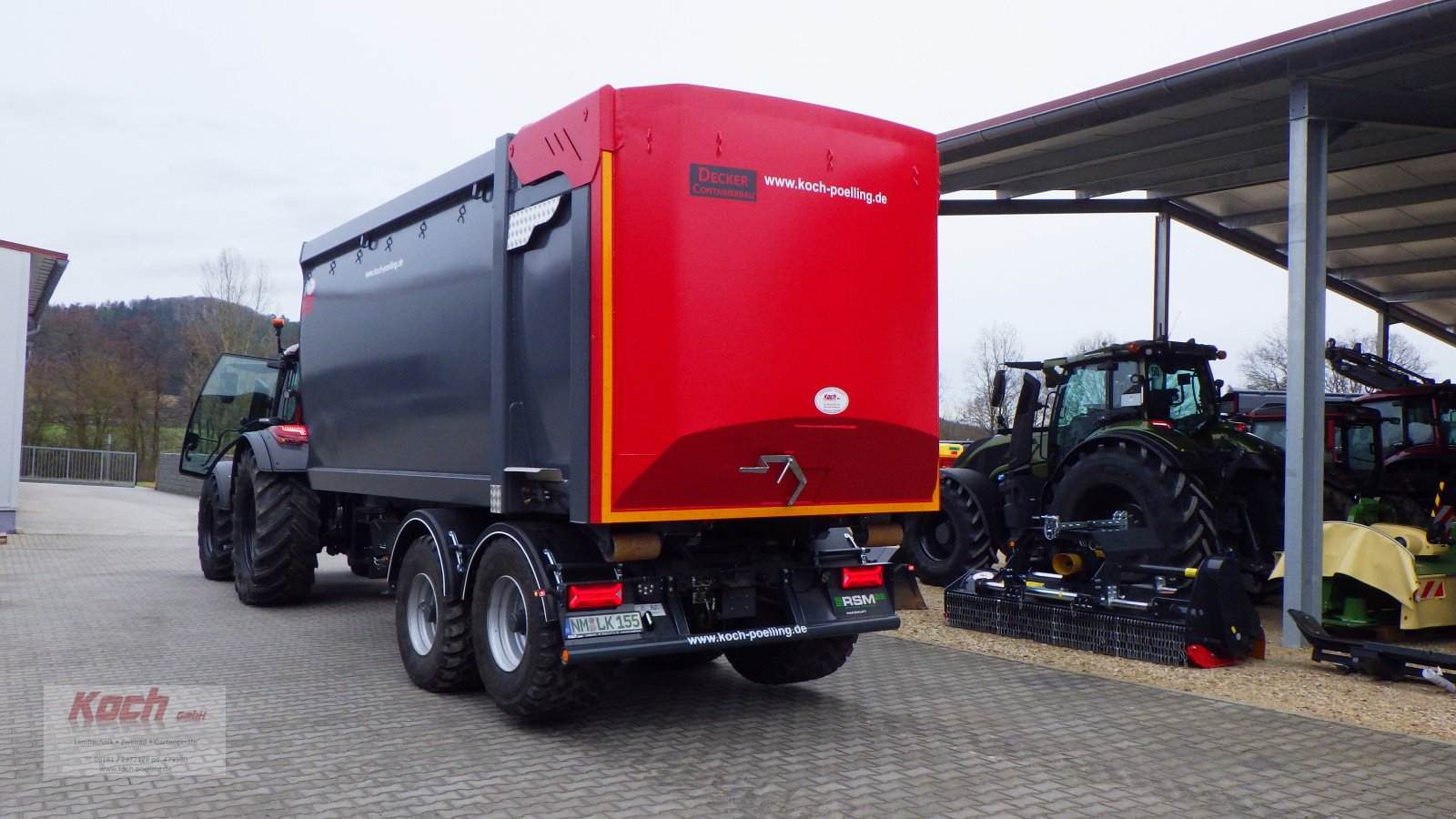 Container des Typs Decker Container Silagecontainer 36m³, Neumaschine in Neumarkt / Pölling (Bild 1)