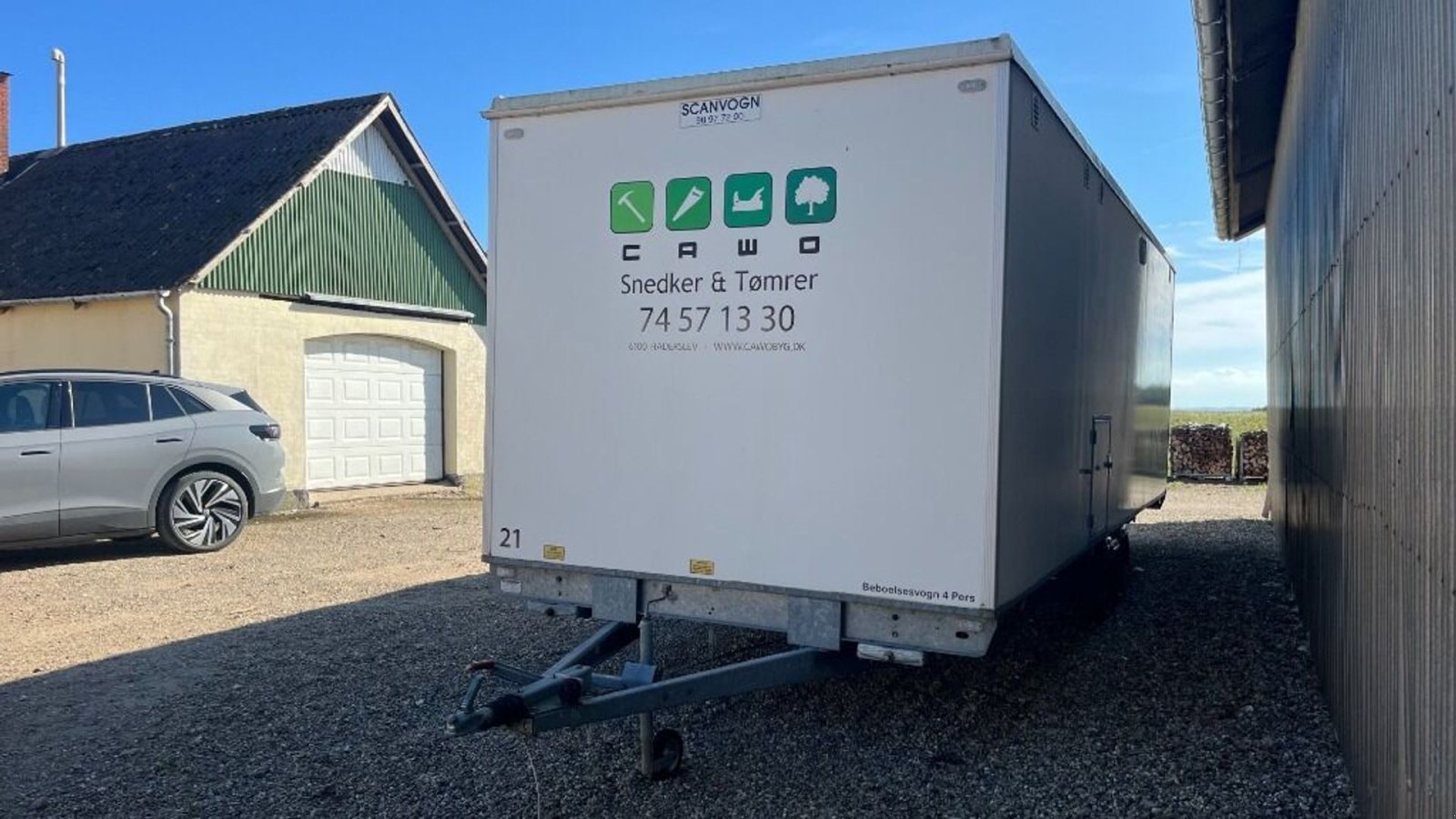 Container des Typs Sonstige 1900 Beboelsesvogn, Gebrauchtmaschine in Rødovre (Bild 1)