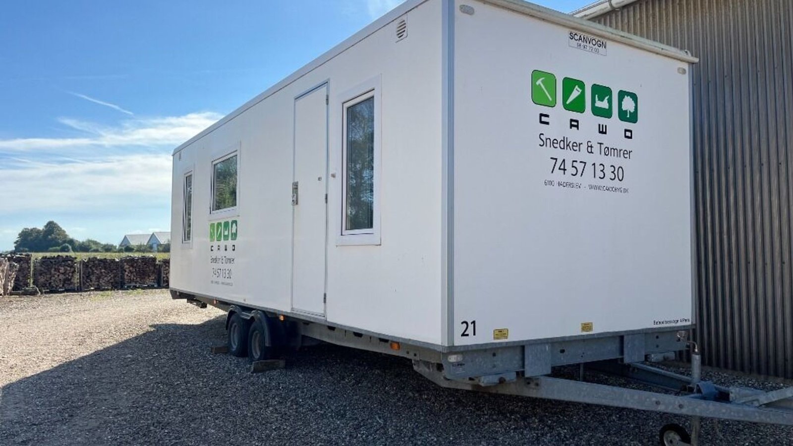 Container des Typs Sonstige 1900 Beboelsesvogn, Gebrauchtmaschine in Rødovre (Bild 2)