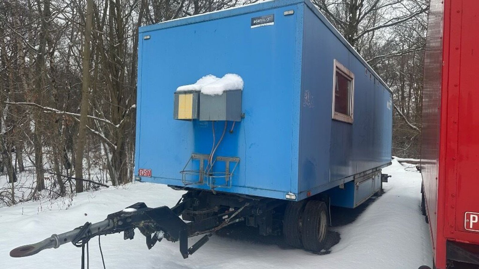 Container типа Sonstige Mandskabsvogn Trailer, Gebrauchtmaschine в Rødovre (Фотография 1)