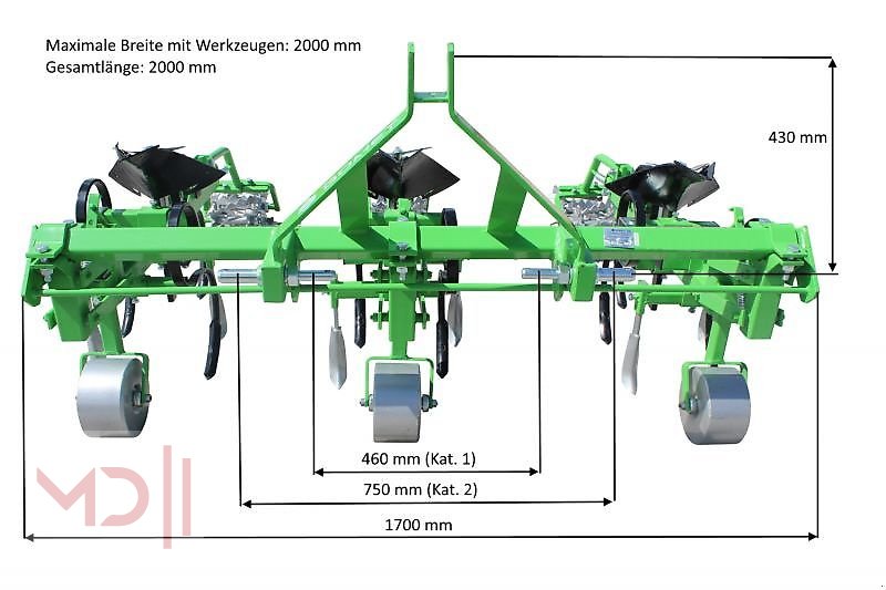 Dammformer des Typs MD Landmaschinen BO Norma Häufelpflug mit walze, Neumaschine in Zeven (Bild 7)